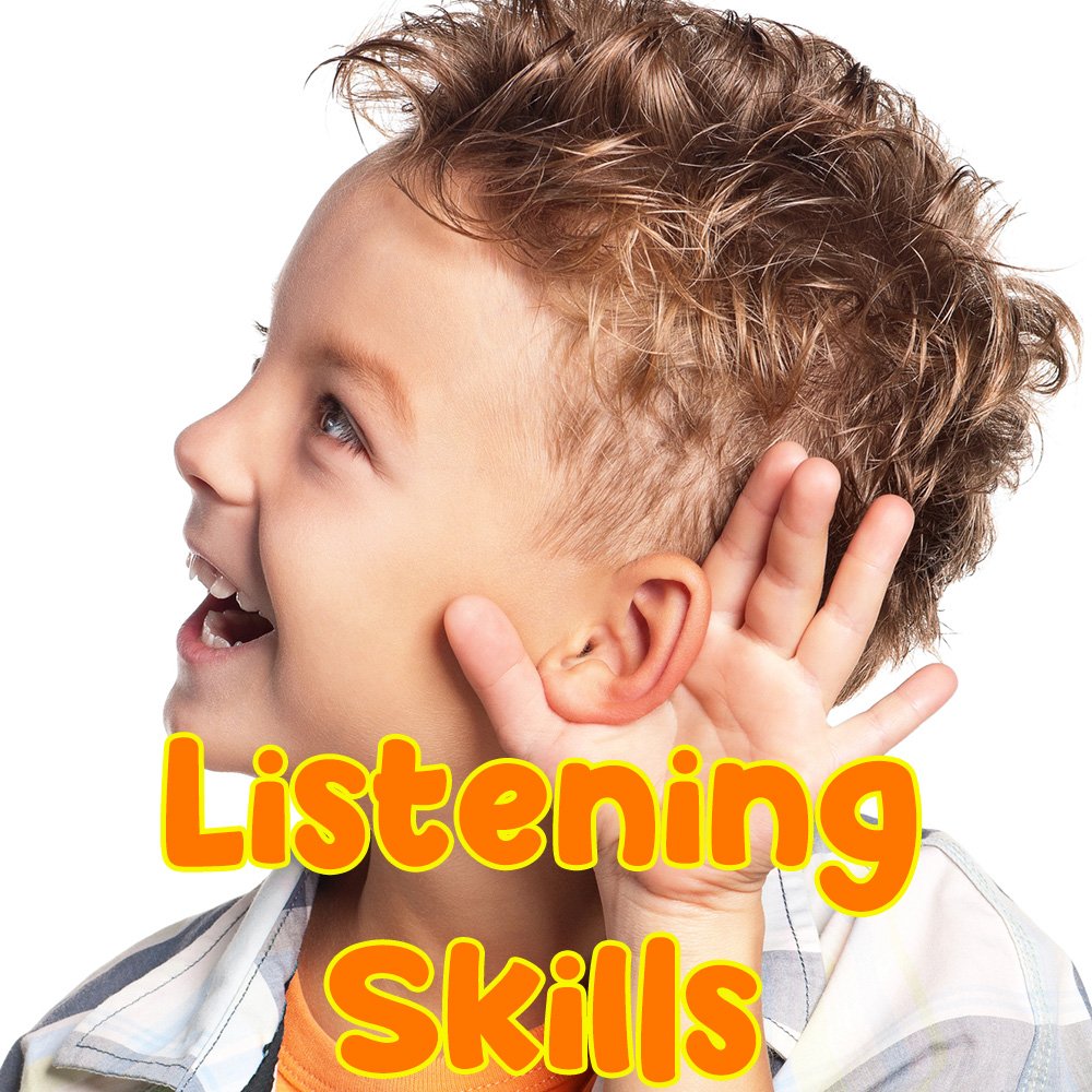 A Boy listening